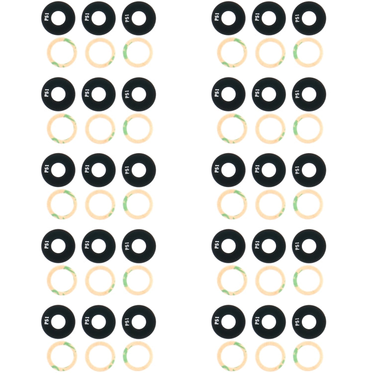 Per OPPO Reno5 PEGM00 PEGT00 Obiettivo fotocamera posteriore da 10 pezzi, For OPPO Reno5 Per OPPO Reno5 PEGM00 PEGT00 Obiettivo fotocamera posteriore da 10 pezzi, For OPPO Reno5